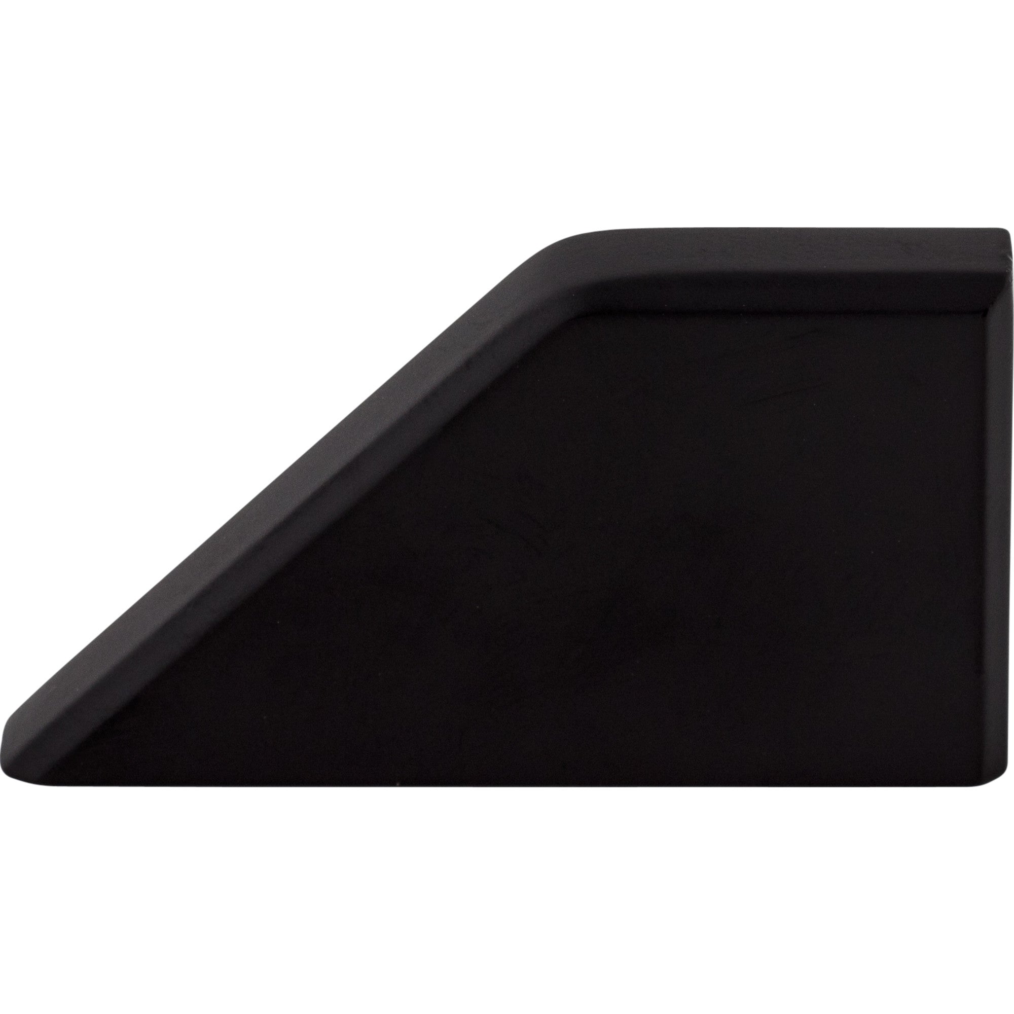 Worldwide Flooring Design Center Tapered Knob 1 Inch (c-c) Flat Black Tapered Knob 1 Inch (c-c) Flat Black Top Knobs Decorative Hardware