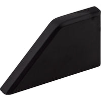 Worldwide Flooring Design Center Tapered Knob 1 Inch (c-c) Flat Black Tapered Knob 1 Inch (c-c) Flat Black Top Knobs Decorative Hardware