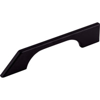 Worldwide Flooring Design Center Tapered Pull 5 Inch (c-c) Flat Black Tapered Pull 5 Inch (c-c) Flat Black Top Knobs Decorative Hardware