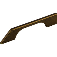 Worldwide Flooring Design Center Tapered Pull 5 Inch (c-c) German Bronze Tapered Pull 5 Inch (c-c) German Bronze Top Knobs Decorative Hardware