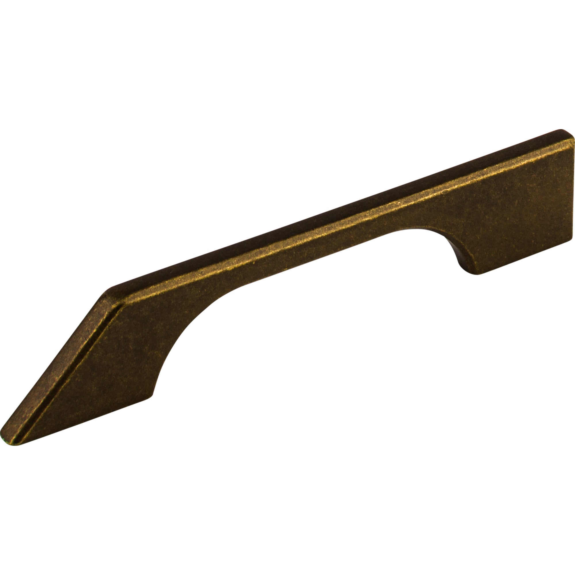 Worldwide Flooring Design Center Tapered Pull 5 Inch (c-c) German Bronze Tapered Pull 5 Inch (c-c) German Bronze Top Knobs Decorative Hardware
