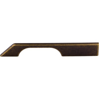 Worldwide Flooring Design Center Tapered Pull 7 Inch (c-c) German Bronze Tapered Pull 7 Inch (c-c) German Bronze Top Knobs Decorative Hardware