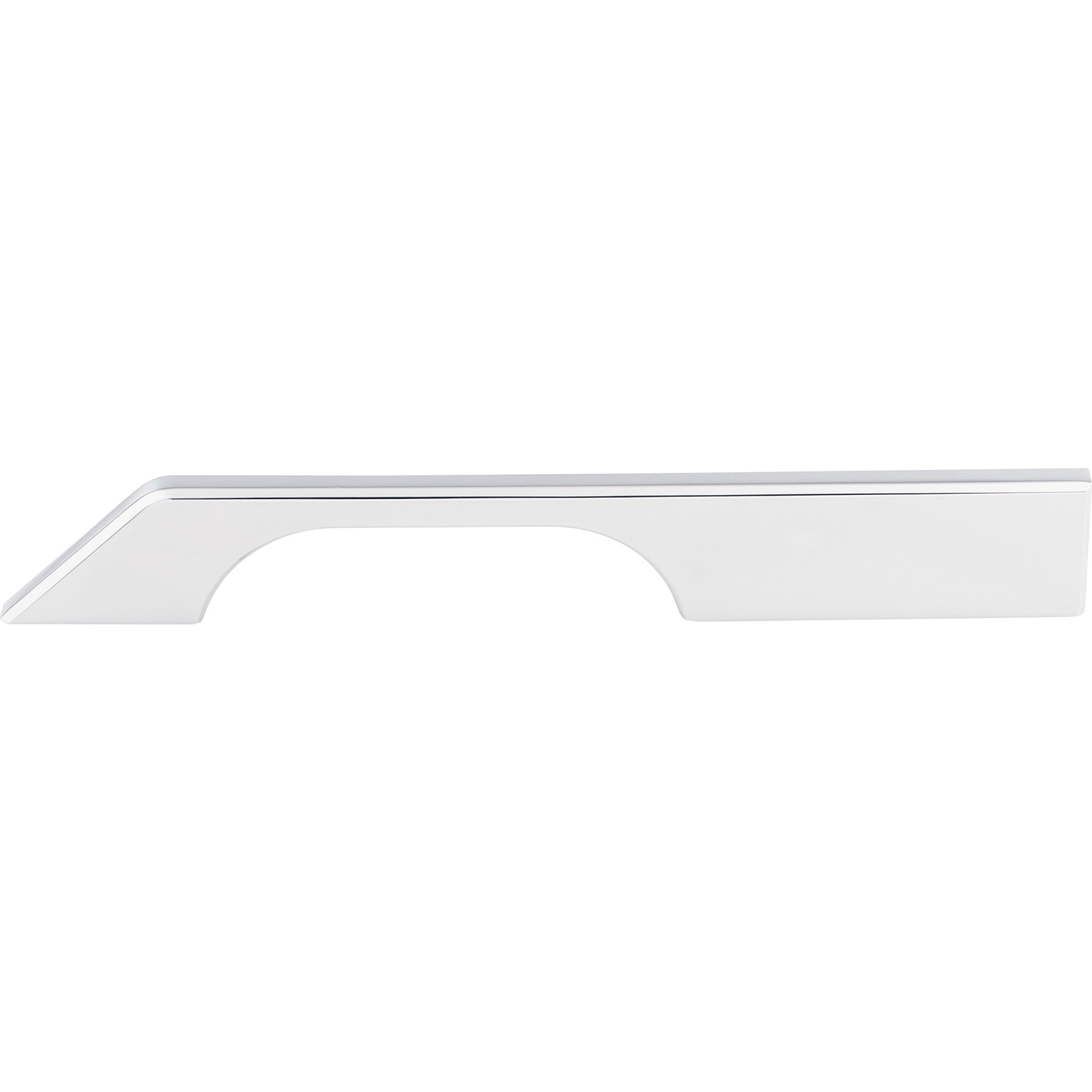 Worldwide Flooring Design Center Tapered Pull 7 Inch (c-c) Polished Chrome Tapered Pull 7 Inch (c-c) Polished Chrome Top Knobs Decorative Hardware