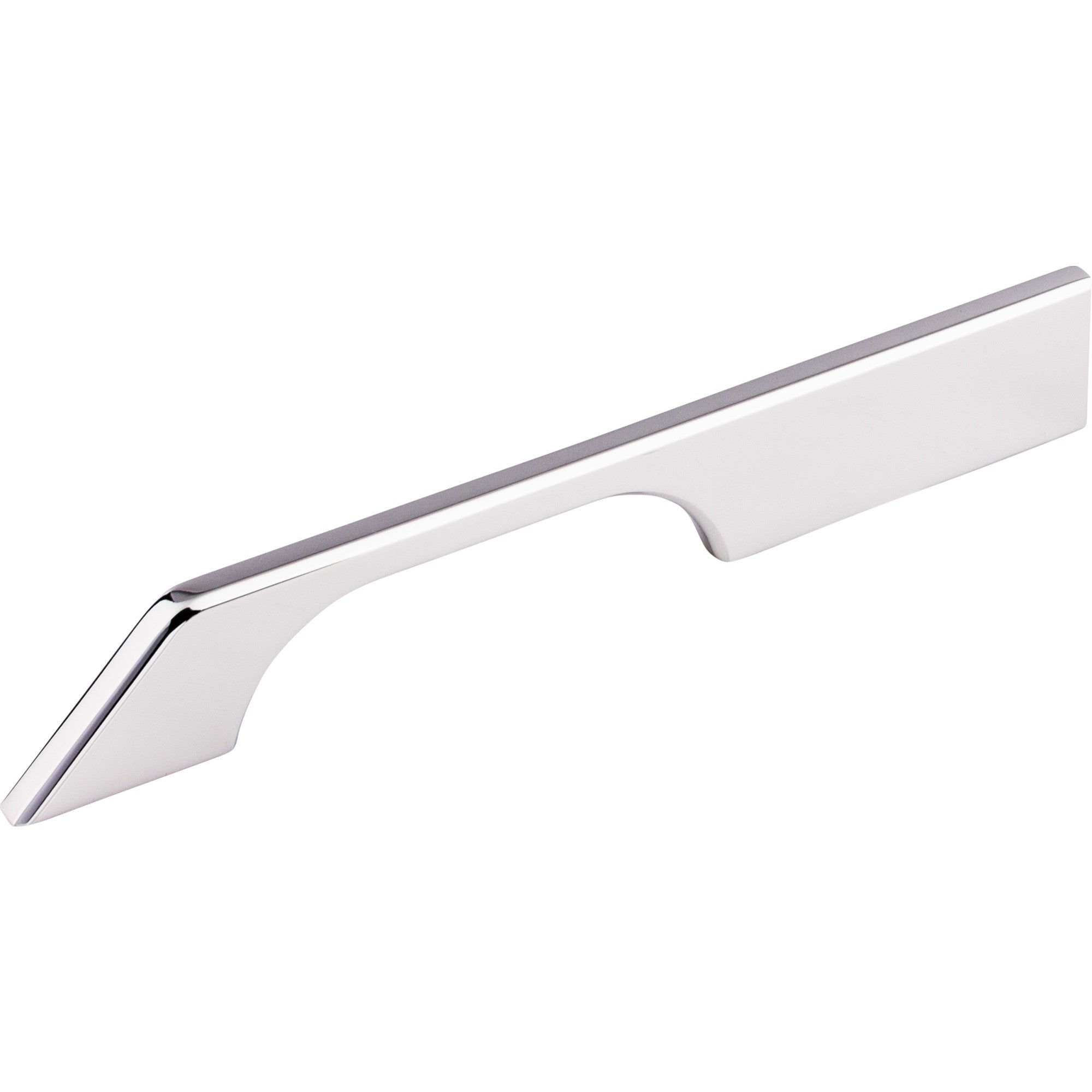 Worldwide Flooring Design Center Tapered Pull 7 Inch (c-c) Polished Chrome Tapered Pull 7 Inch (c-c) Polished Chrome Top Knobs Decorative Hardware