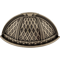 Worldwide Flooring Design Center Trevi Cup Pull 1 1/2 Inch (c-c) Pewter Antique Trevi Cup Pull 1 1/2 Inch (c-c) Pewter Antique Top Knobs Decorative Hardware