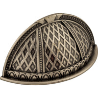 Worldwide Flooring Design Center Trevi Cup Pull 1 1/2 Inch (c-c) Pewter Antique Trevi Cup Pull 1 1/2 Inch (c-c) Pewter Antique Top Knobs Decorative Hardware
