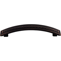 Worldwide Flooring Design Center Trevi Crest Pull 5 Inch (c-c) Tuscan Bronze Trevi Crest Pull 5 Inch (c-c) Tuscan Bronze Top Knobs Decorative Hardware