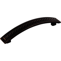 Worldwide Flooring Design Center Trevi Crest Pull 5 Inch (c-c) Tuscan Bronze Trevi Crest Pull 5 Inch (c-c) Tuscan Bronze Top Knobs Decorative Hardware
