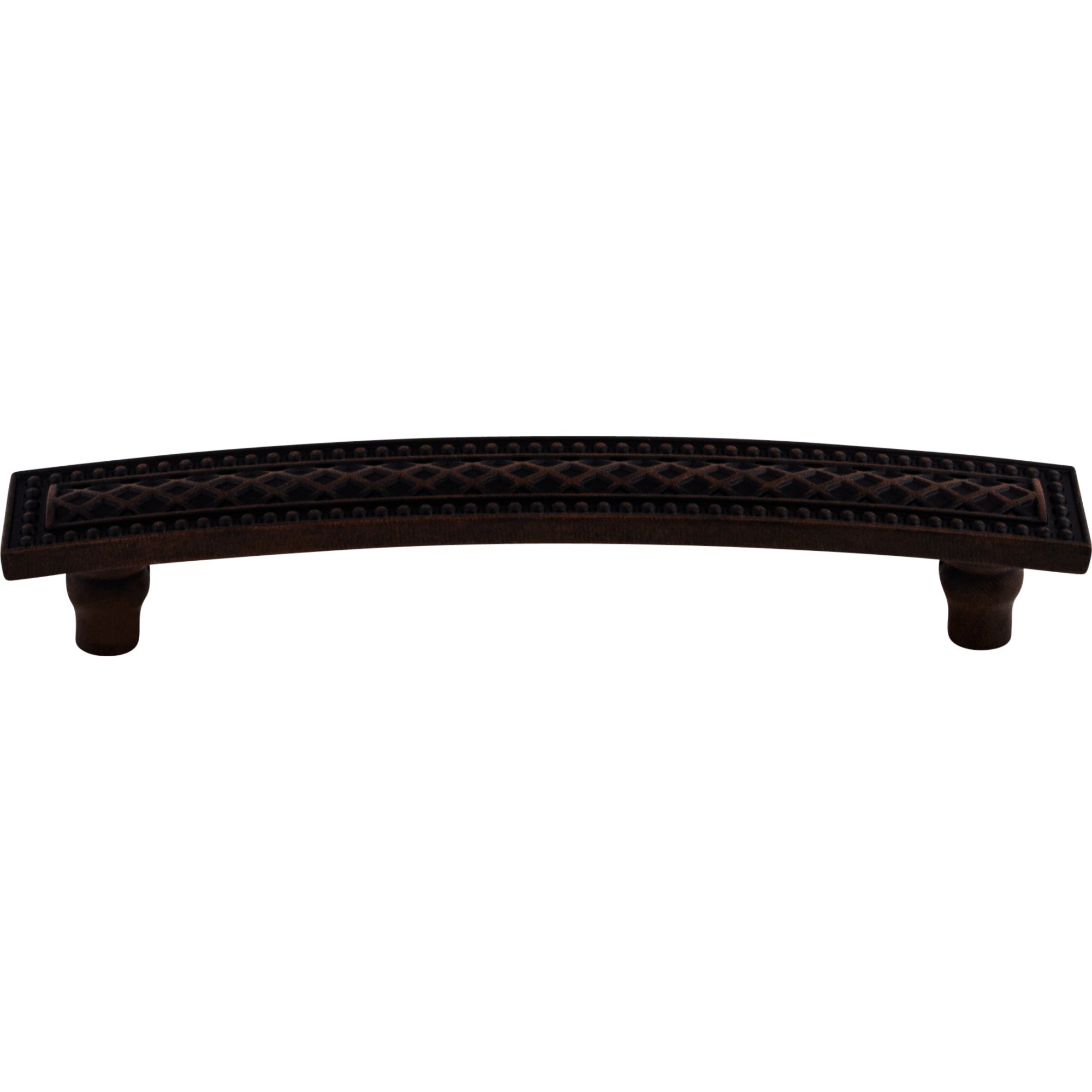 Worldwide Flooring Design Center Trevi Pull 5 Inch (c-c) Patina rouge Trevi Pull 5 Inch (c-c) Patina rouge Top Knobs Decorative Hardware