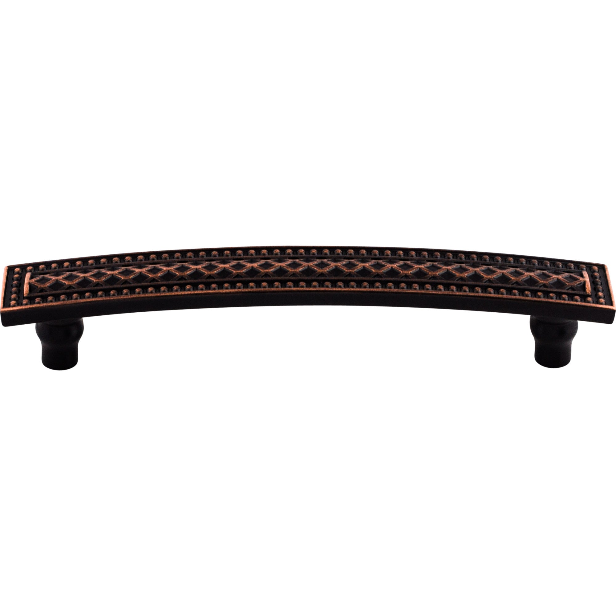 Worldwide Flooring Design Center Trevi Pull 5 Inch (c-c) Tuscan Bronze Trevi Pull 5 Inch (c-c) Tuscan Bronze Top Knobs Decorative Hardware