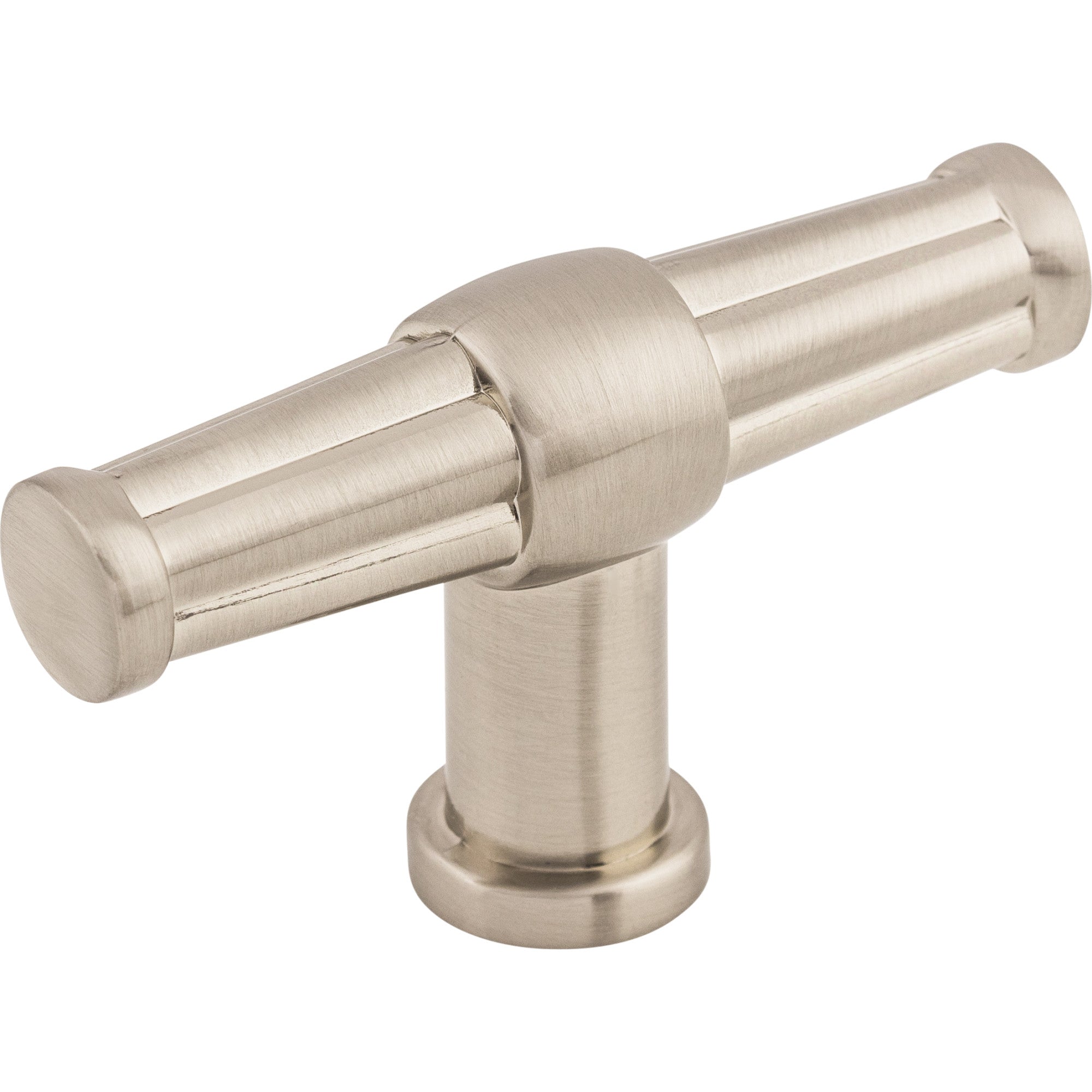 Worldwide Flooring Design Center Luxor T-Handle 2 1/2 Inch Brushed Satin Nickel Luxor T-Handle 2 1/2 Inch Brushed Satin Nickel Top Knobs Decorative Hardware