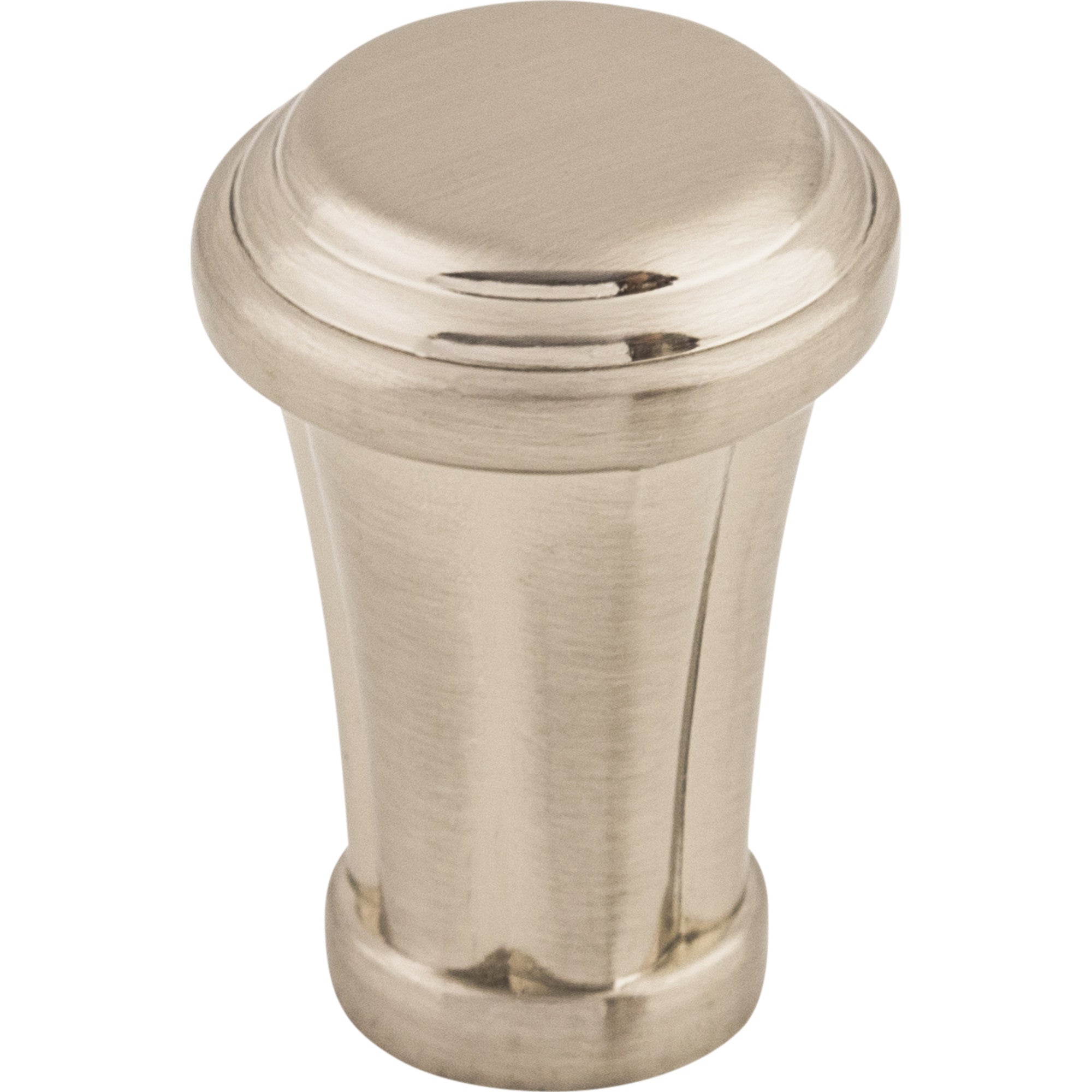 Worldwide Flooring Design Center Luxor Knob 7/8 Inch Brushed Satin Nickel Luxor Knob 7/8 Inch Brushed Satin Nickel Top Knobs Decorative Hardware