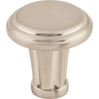 Worldwide Flooring Design Center Luxor Knob 1 1/4 Inch Brushed Satin Nickel Luxor Knob 1 1/4 Inch Brushed Satin Nickel Top Knobs Decorative Hardware