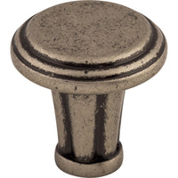 Worldwide Flooring Design Center Luxor Knob 1 1/4 Inch Pewter Antique Luxor Knob 1 1/4 Inch Pewter Antique Top Knobs Decorative Hardware