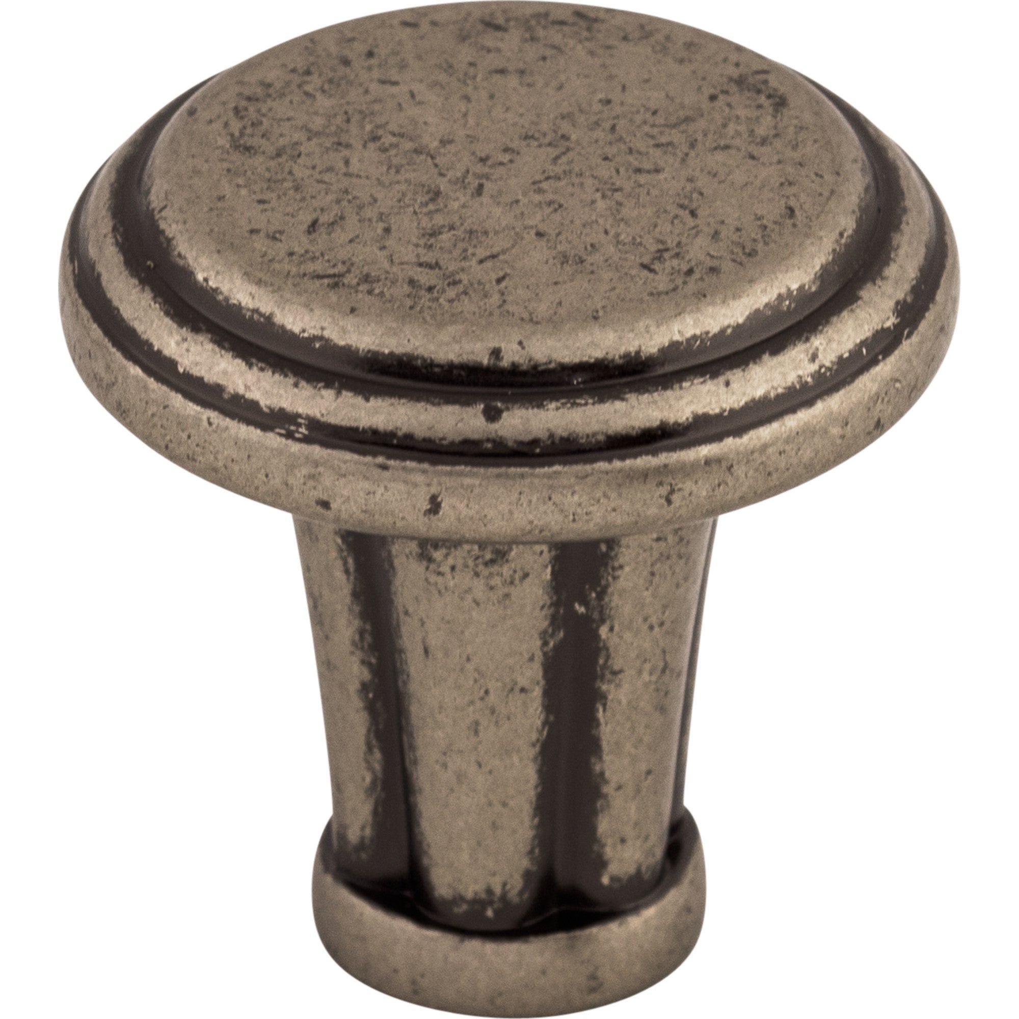 Worldwide Flooring Design Center Luxor Knob 1 1/4 Inch Pewter Antique Luxor Knob 1 1/4 Inch Pewter Antique Top Knobs Decorative Hardware