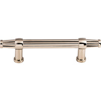 Worldwide Flooring Design Center Luxor Pull 3 3/4 Inch (c-c) Polished Nickel Luxor Pull 3 3/4 Inch (c-c) Polished Nickel Top Knobs Decorative Hardware