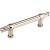 Worldwide Flooring Design Center Luxor Pull 3 3/4 Inch (c-c) Polished Nickel Luxor Pull 3 3/4 Inch (c-c) Polished Nickel Top Knobs Decorative Hardware