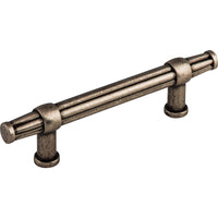 Worldwide Flooring Design Center Luxor Pull 3 3/4 Inch (c-c) Pewter Antique Luxor Pull 3 3/4 Inch (c-c) Pewter Antique Top Knobs Decorative Hardware