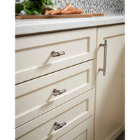 Worldwide Flooring Design Center Luxor Pull 5 Inch (c-c) German Bronze Luxor Pull 5 Inch (c-c) German Bronze Top Knobs Decorative Hardware