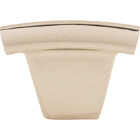 Worldwide Flooring Design Center Arched Knob 1 1/2 Inch Polished Nickel Arched Knob 1 1/2 Inch Polished Nickel Top Knobs Decorative Hardware