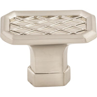 Worldwide Flooring Design Center Tower Bridge Knob 1 1/2 Inch Brushed Satin Nickel Tower Bridge Knob 1 1/2 Inch Brushed Satin Nickel Top Knobs Decorative Hardware