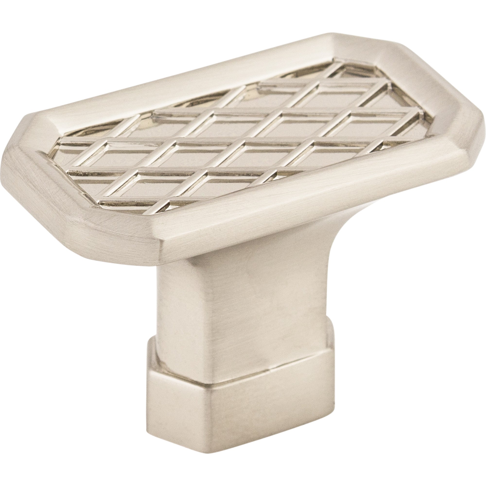 Worldwide Flooring Design Center Tower Bridge Knob 1 1/2 Inch Brushed Satin Nickel Tower Bridge Knob 1 1/2 Inch Brushed Satin Nickel Top Knobs Decorative Hardware