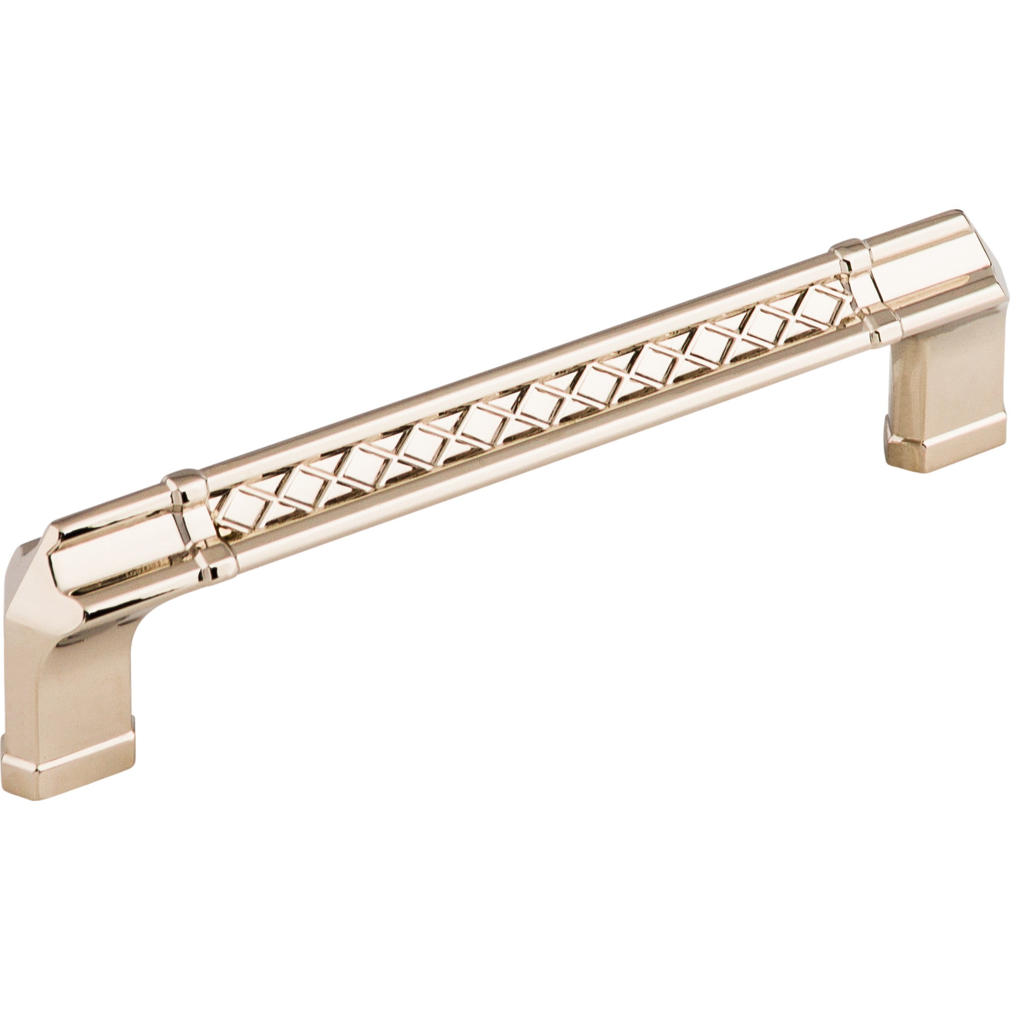 Worldwide Flooring Design Center Tower Bridge Pull 5 Inch (c-c) Polished Nickel Tower Bridge Pull 5 Inch (c-c) Polished Nickel Top Knobs Decorative Hardware