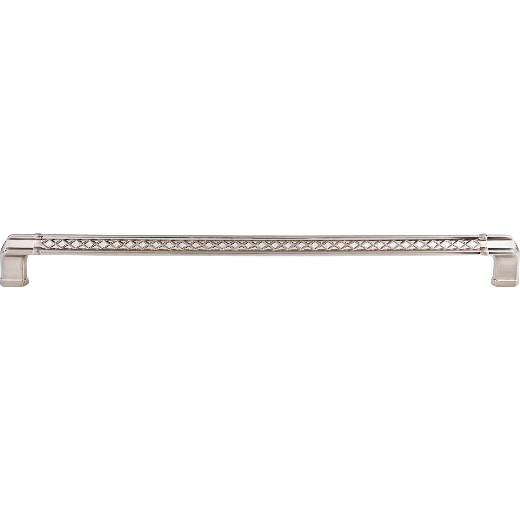 Worldwide Flooring Design Center Tower Bridge Pull 12 Inch (c-c) Brushed Satin Nickel Tower Bridge Pull 12 Inch (c-c) Brushed Satin Nickel Top Knobs Decorative Hardware