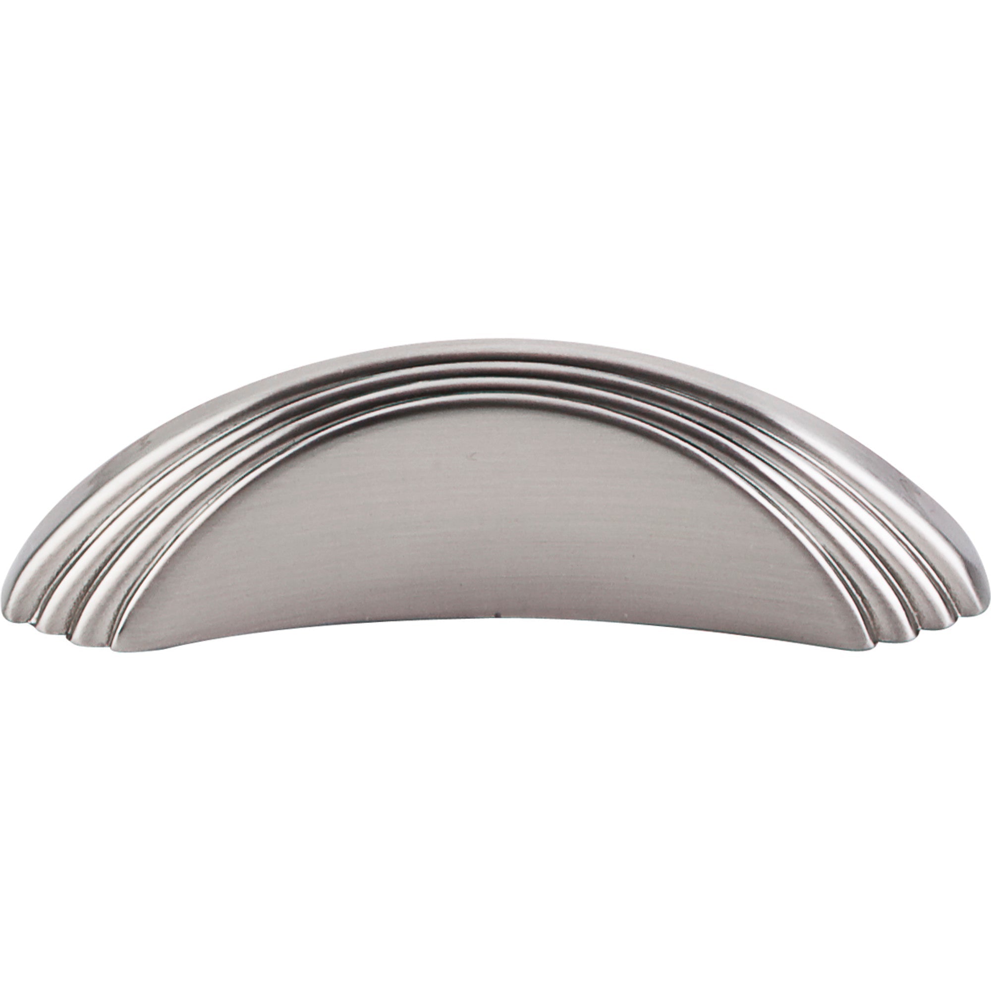 Worldwide Flooring Design Center Sydney Flair Knob 2 Inch (c-c) Brushed Satin Nickel Sydney Flair Knob 2 Inch (c-c) Brushed Satin Nickel Top Knobs Decorative Hardware