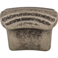 Worldwide Flooring Design Center Victoria Falls Knob 3/4 Inch (c-c) Pewter Antique Victoria Falls Knob 3/4 Inch (c-c) Pewter Antique Top Knobs Decorative Hardware