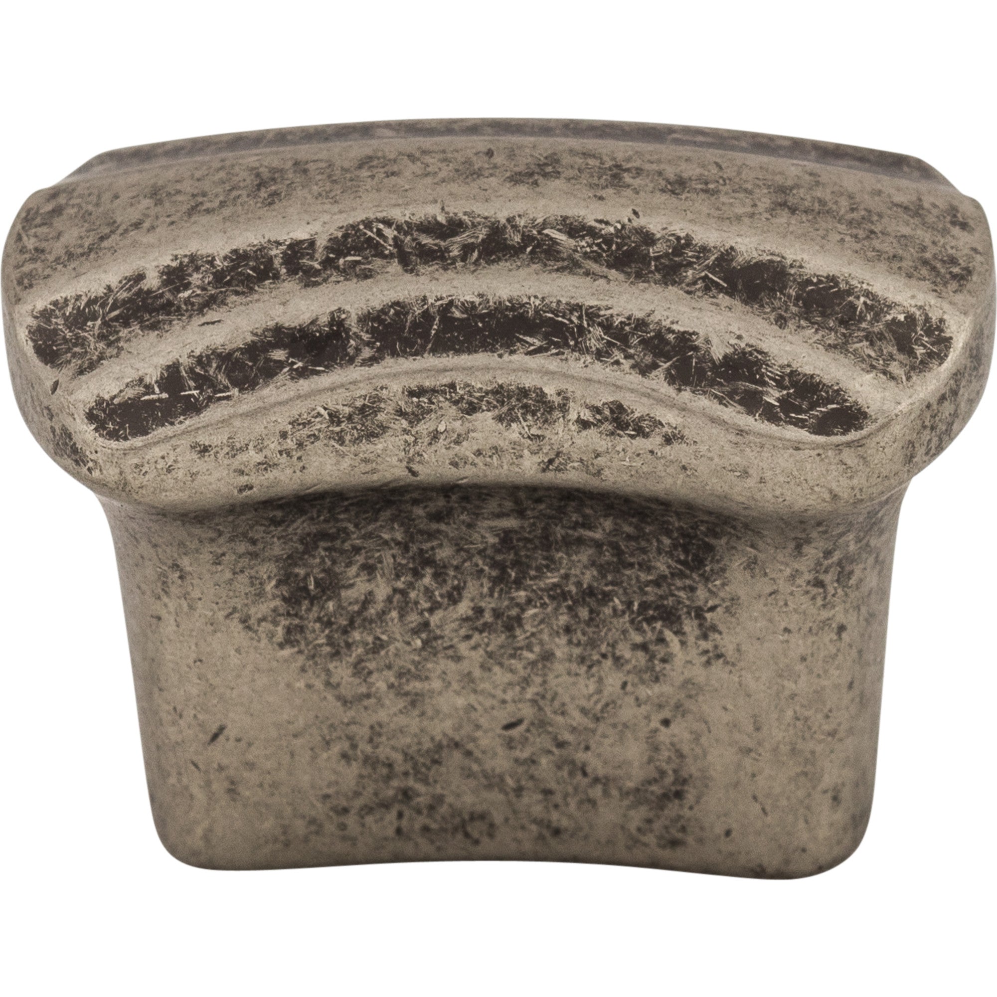 Worldwide Flooring Design Center Victoria Falls Knob 3/4 Inch (c-c) Pewter Antique Victoria Falls Knob 3/4 Inch (c-c) Pewter Antique Top Knobs Decorative Hardware