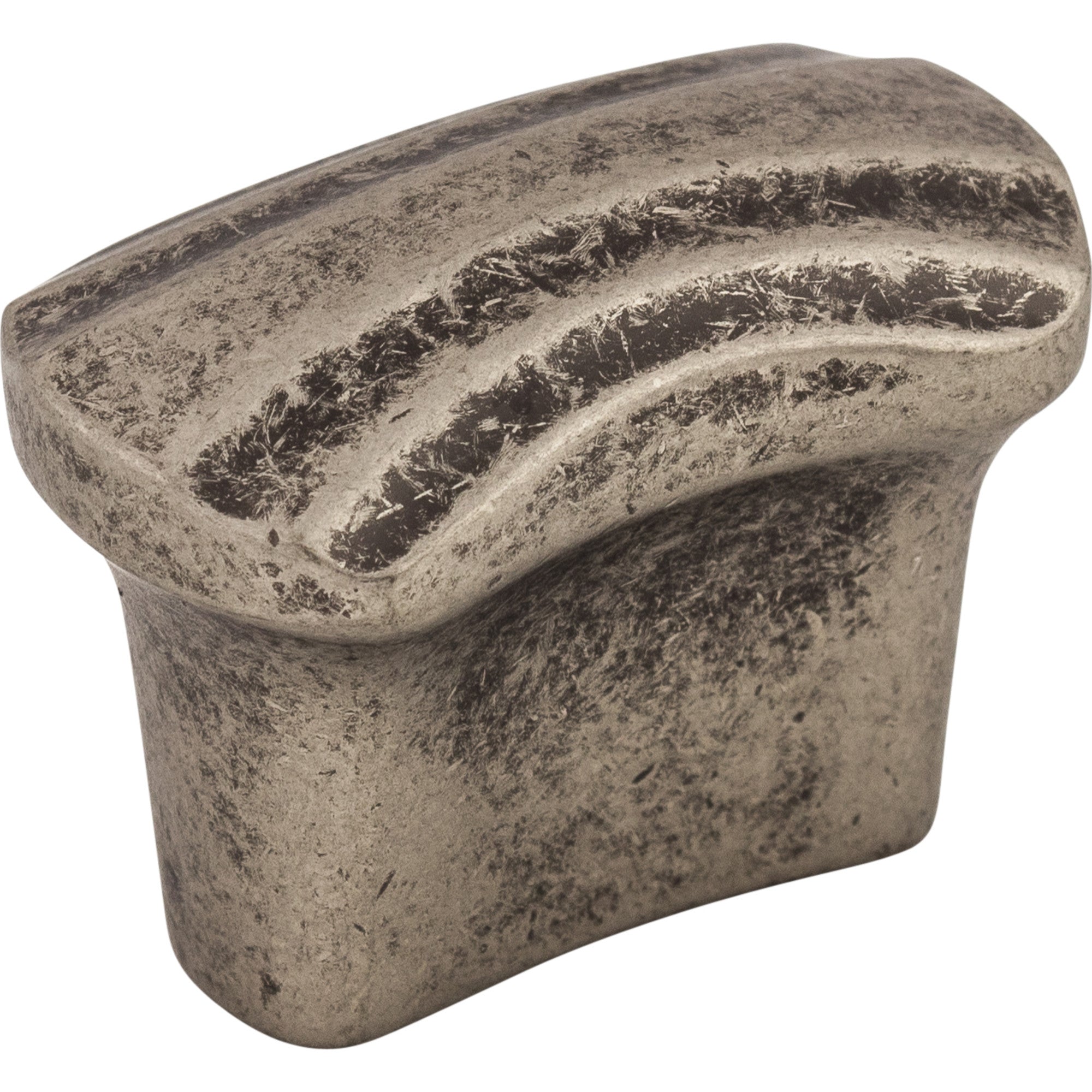 Worldwide Flooring Design Center Victoria Falls Knob 3/4 Inch (c-c) Pewter Antique Victoria Falls Knob 3/4 Inch (c-c) Pewter Antique Top Knobs Decorative Hardware