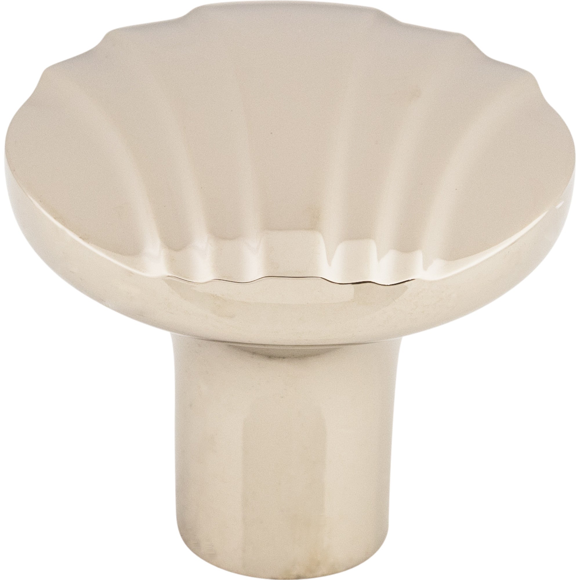 Worldwide Flooring Design Center Victoria Falls & Sydney Knob 1 1/4 Inch Polished Nickel Victoria Falls & Sydney Knob 1 1/4 Inch Polished Nickel Top Knobs Decorative Hardware