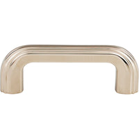 Worldwide Flooring Design Center Victoria Falls Pull 3 Inch (c-c) Polished Nickel Victoria Falls Pull 3 Inch (c-c) Polished Nickel Top Knobs Decorative Hardware