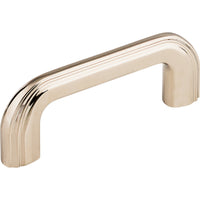 Worldwide Flooring Design Center Victoria Falls Pull 3 Inch (c-c) Polished Nickel Victoria Falls Pull 3 Inch (c-c) Polished Nickel Top Knobs Decorative Hardware