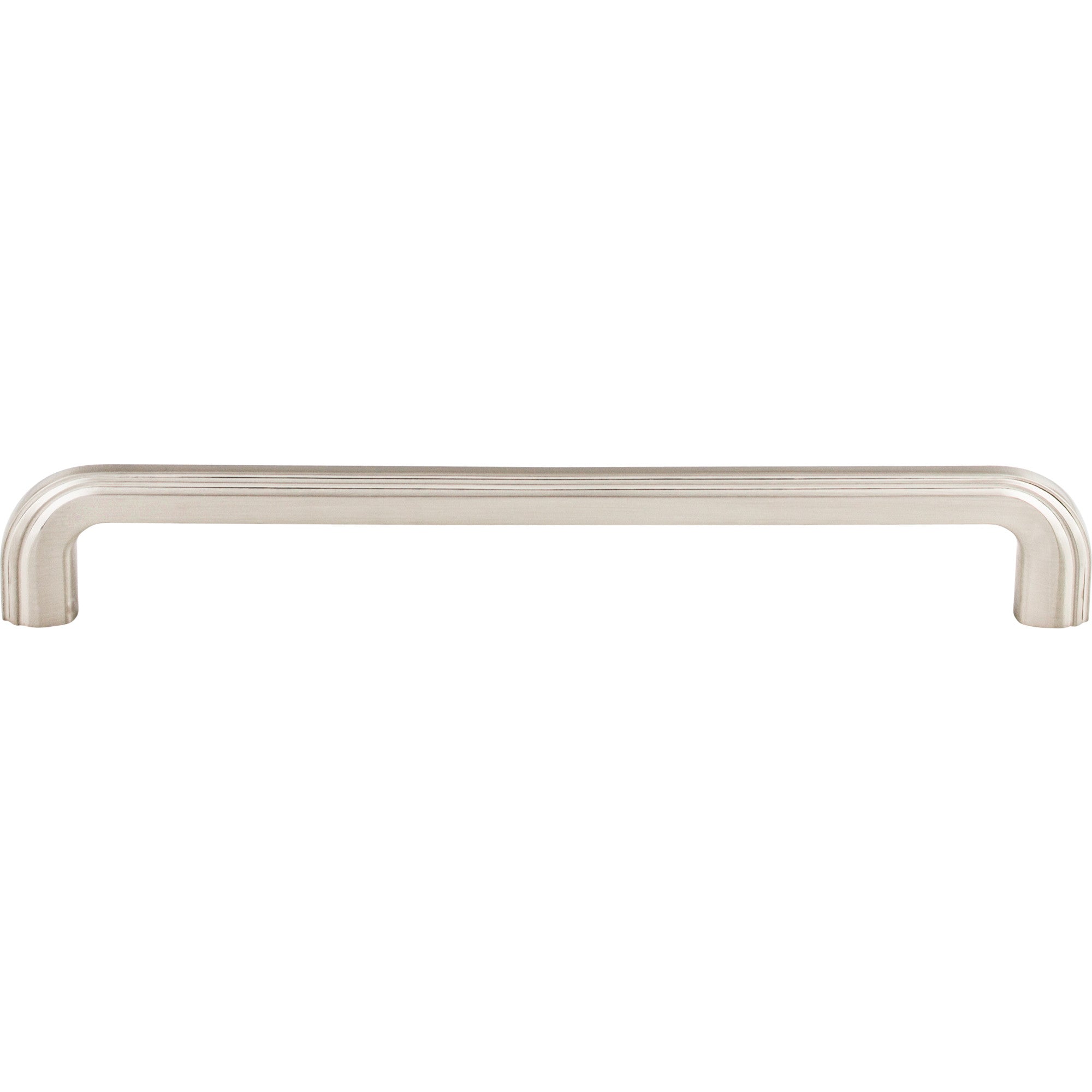 Worldwide Flooring Design Center Victoria Falls Pull 8 Inch (c-c) Brushed Satin Nickel Victoria Falls Pull 8 Inch (c-c) Brushed Satin Nickel Top Knobs Decorative Hardware