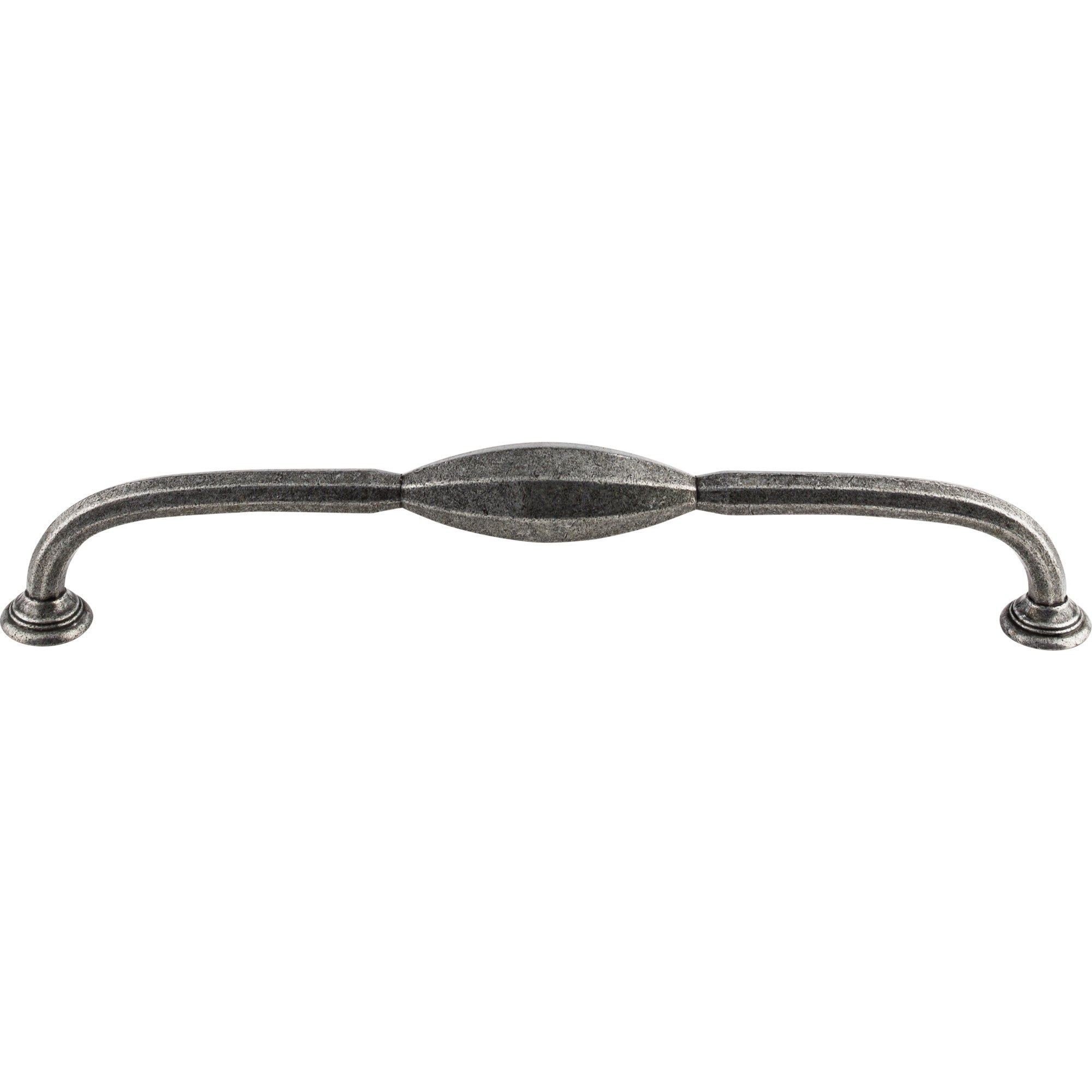 Worldwide Flooring Design Center Chareau (R) D Pull 8 13/16 Inch (c-c) Black Iron Chareau (R) D Pull 8 13/16 Inch (c-c) Black Iron Top Knobs Decorative Hardware