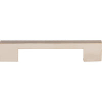 Worldwide Flooring Design Center Linear Pull 5 Inch (c-c) Polished Nickel Linear Pull 5 Inch (c-c) Polished Nickel Top Knobs Decorative Hardware