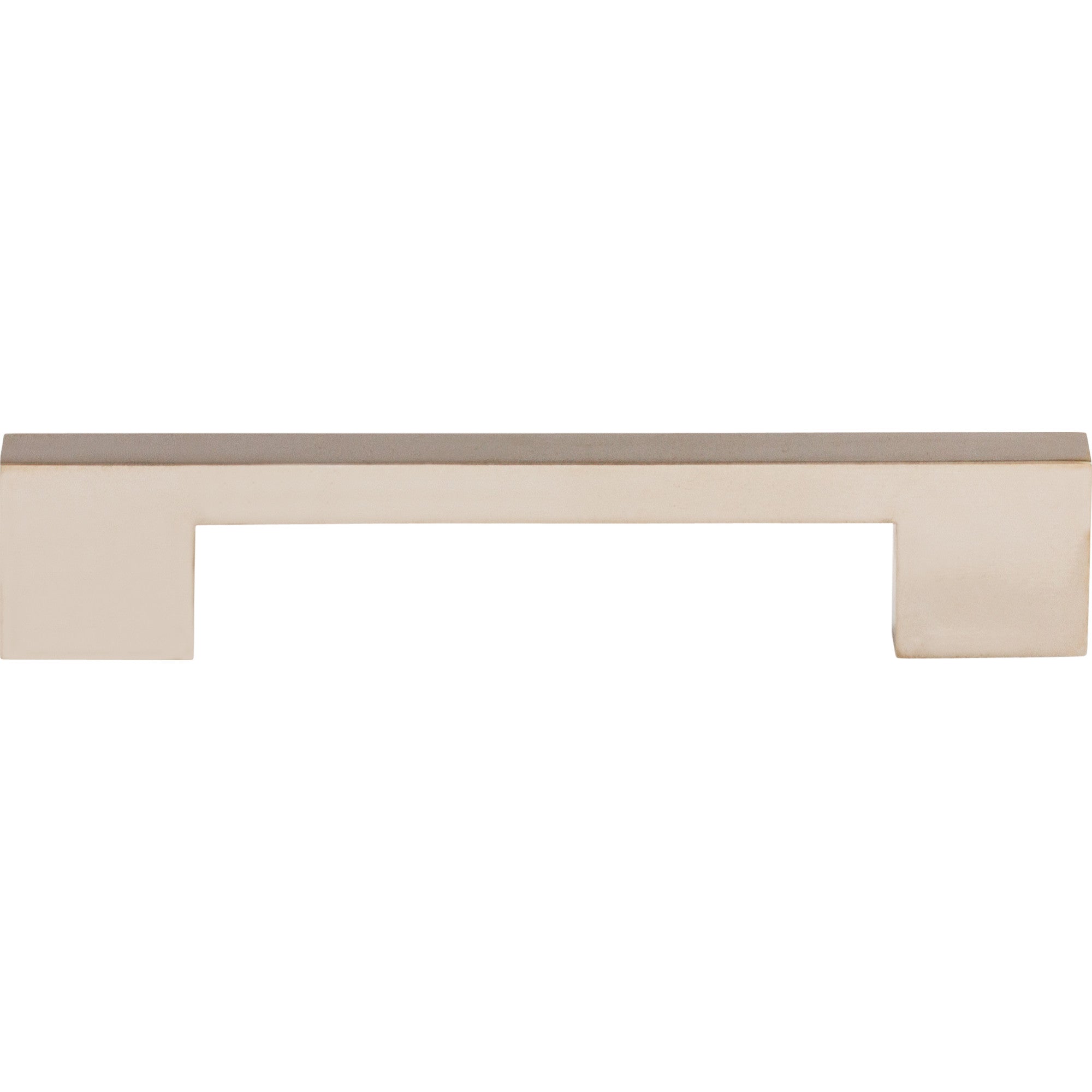 Worldwide Flooring Design Center Linear Pull 5 Inch (c-c) Polished Nickel Linear Pull 5 Inch (c-c) Polished Nickel Top Knobs Decorative Hardware