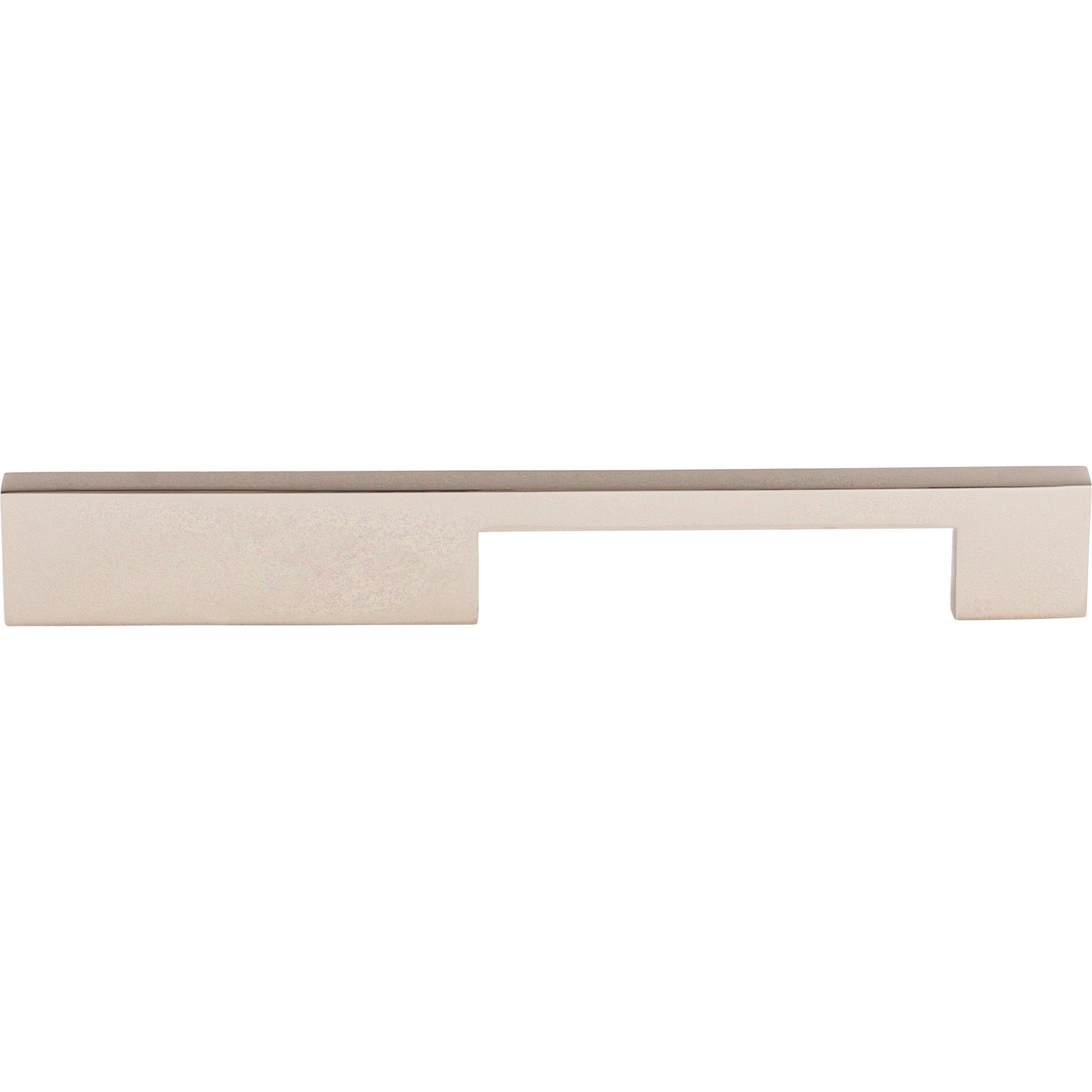Worldwide Flooring Design Center Linear Pull 7 Inch (c-c) Polished Nickel Linear Pull 7 Inch (c-c) Polished Nickel Top Knobs Decorative Hardware