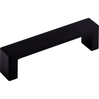 Worldwide Flooring Design Center Modern Metro Pull 3 3/4 Inch (c-c) Flat Black Modern Metro Pull 3 3/4 Inch (c-c) Flat Black Top Knobs Decorative Hardware