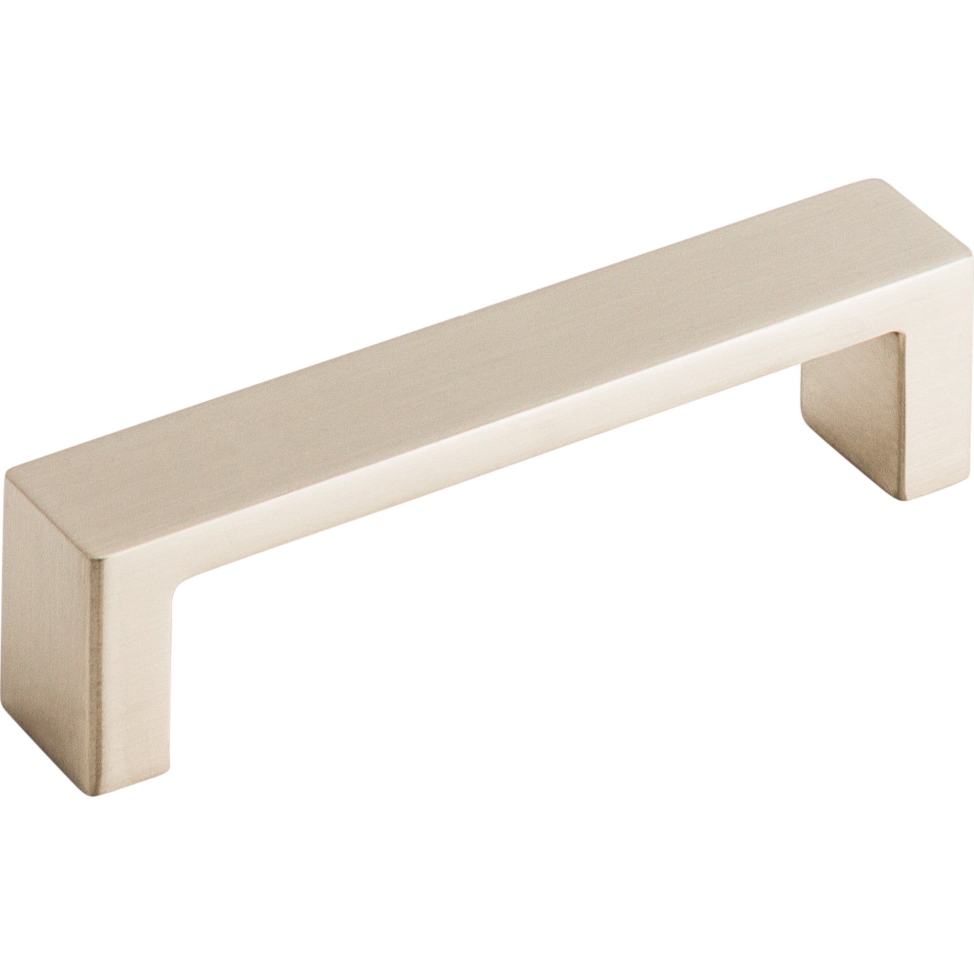 Worldwide Flooring Design Center Modern Metro Pull 3 3/4 Inch (c-c) Brushed Satin Nickel Modern Metro Pull 3 3/4 Inch (c-c) Brushed Satin Nickel Top Knobs Decorative Hardware