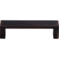 Worldwide Flooring Design Center Modern Metro Pull 3 3/4 Inch (c-c) Tuscan Bronze Modern Metro Pull 3 3/4 Inch (c-c) Tuscan Bronze Top Knobs Decorative Hardware