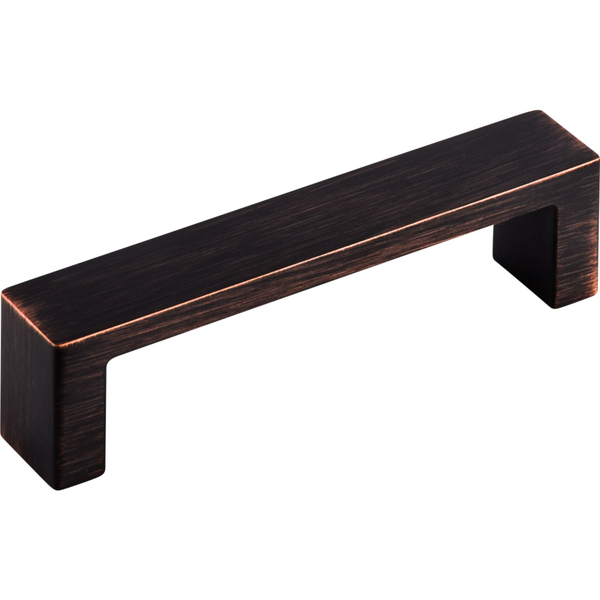 Worldwide Flooring Design Center Modern Metro Pull 3 3/4 Inch (c-c) Tuscan Bronze Modern Metro Pull 3 3/4 Inch (c-c) Tuscan Bronze Top Knobs Decorative Hardware