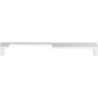 Worldwide Flooring Design Center Modern Metro Notch Pull A 9 Inch (c-c) Polished Chrome Modern Metro Notch Pull A 9 Inch (c-c) Polished Chrome Top Knobs Decorative Hardware