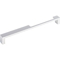 Worldwide Flooring Design Center Modern Metro Notch Pull A 9 Inch (c-c) Polished Chrome Modern Metro Notch Pull A 9 Inch (c-c) Polished Chrome Top Knobs Decorative Hardware