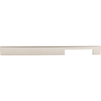 Worldwide Flooring Design Center Linear Pull 12 Inch (c-c) Brushed Satin Nickel Linear Pull 12 Inch (c-c) Brushed Satin Nickel Top Knobs Decorative Hardware