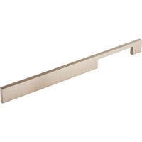 Worldwide Flooring Design Center Linear Pull 12 Inch (c-c) Brushed Satin Nickel Linear Pull 12 Inch (c-c) Brushed Satin Nickel Top Knobs Decorative Hardware