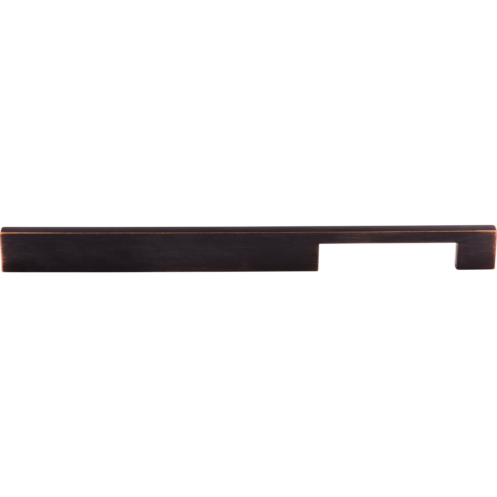 Worldwide Flooring Design Center Linear Pull 12 Inch (c-c) Tuscan Bronze Linear Pull 12 Inch (c-c) Tuscan Bronze Top Knobs Decorative Hardware