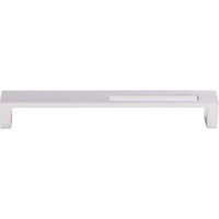 Worldwide Flooring Design Center Modern Metro Slot Pull 7 Inch (c-c) Aluminum Modern Metro Slot Pull 7 Inch (c-c) Aluminum Top Knobs Decorative Hardware